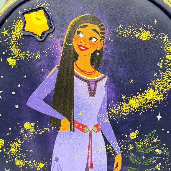 Disney Loungefly Wish Asha Star Mini Backpack New main image 9